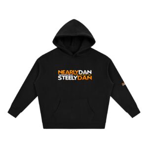 Nearly Dan Logo Oversize Fleeced Hoodie